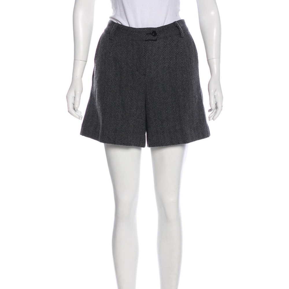 See by Chloe Tweed Herringbone shorts Academia Preppy Minimalist Quiet Luxury